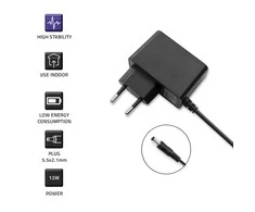 QOLTEC 52405 kintamosios srovės adapteris PREMIUM 12W / 6V / 2A / 5,5x2,1