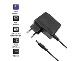 QOLTEC 52397 Kištukinis maitinimo šaltinis PREMIUM 24W / 12V / 2A / 5,5x2,1