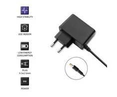 QOLTEC 52403 Kištukinis maitinimo adapteris PREMIUM 9W / 9V / 1A / 5,5x2,5