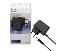 QOLTEC 52412 Kištukinis maitinimo adapteris PREMIUM 9W / 9V / 1A / 5,5x2,1
