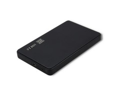 QOLTEC išorinio kietojo disko dėklas HDD/SSD 2.5" SATA3 USB 2.0 Juodas