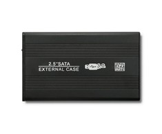 QOLTEC Išorinis kietasis diskas Case HDD/SSD 2.5" SATA3 USB 3.0 Juodas