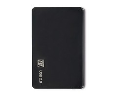 QOLTEC išorinio kietojo disko dėklas HDD/SSD 2.5" SATA3 USB 2.0 Juodas
