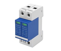 QOLTEC 52585 nuolatinės srovės viršįtampio iškroviklis / 2P / 1000V / T2 / BC