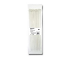 Qoltec saviblokavimo nailoninis kabelių rišiklis 4.8x350 mm baltas 100 vnt