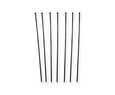 QOLTEC 52210 Zippers Qoltec 4.8 350 100szt nylon UV Juodas