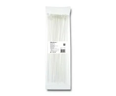Qoltec Organizer Baltas 50 vnt clamp (52219)