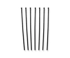Qoltec saviblokavimo nailoninis kabelių tvirtiklis 7.2x350mm juodas 50 vnt
