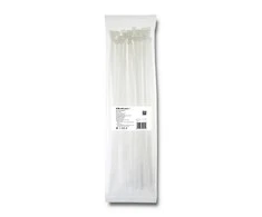 QOLTEC 52221 Zippers Qoltec 7.2 400 50szt nylon UV Baltas