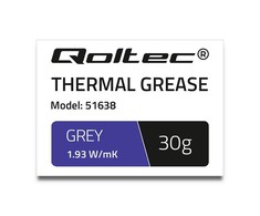 QOLTEC 51638 Qoltec Thermal paste 1.93 W/m-K 30g pilkas
