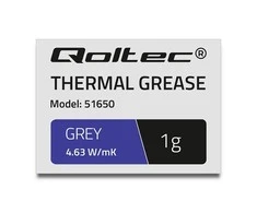 QOLTEC 51650 Thermal paste 4.63W/m-K 1g pilkas