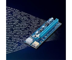 QOLTEC 55507 Riser PCI-E 1x - 16x USB 3.0 ver. 009S SATA / PCI-E 6 kontaktai