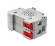 QOLTEC 52584 Saugiklio pagrindas Nuolatinės srovės saugiklis / 2P / 1000V / 30A / 10x38 / saulės