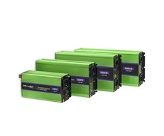 QOLTEC 51941 grynos sinusinės bangos keitiklis, monolitinis / akumuliatoriaus įkroviklis / UPS / 1200 W / 600 W / 12 V–230 V