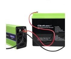 QOLTEC 51940 grynos sinusinės bangos keitiklis monolitinis akumuliatoriaus įkroviklis UPS 600W 300W nuo 12V iki 230V