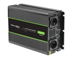QOLTEC 51939 grynos sinusinės bangos keitiklis, monolitinis / 2000 W / 4000 W / 24 V–230 V