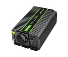 QOLTEC 51932 grynos sinusinės bangos keitiklis, monolitinis / 300 W / 600 W / 12 V–230 V