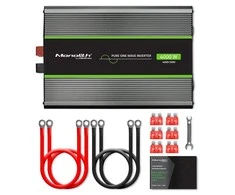 QOLTEC 51935 grynos sinusinės bangos keitiklis, monolitas / 2000 W / 4000 W / 12 V–230 V