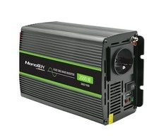 QOLTEC 51938 grynos sinusinės bangos keitiklis monolitinis / 1000 W / 2000 W / 24 V iki 230 V