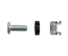 QOLTEC 54504 M16 tvirtinimo komplektas stelažams / 50vnt