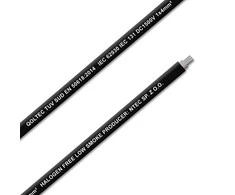 QOLTEC 53851 photovoltaic solar cable 4mm2 100m juodas
