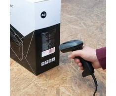Qoltec 50863 laidinis QR &amp; Brūkšninio kodo skaitytuvas | USB