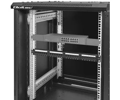 QOLTEC 54518 19 colių RACK spintelė / 15U / 600 x 600 x 855 / Plieninis korpusas