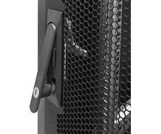 QOLTEC 54519 19 colių RACK spinta / 15U / 600 x 600 x 855 / Perforuotos durys / Plieninis korpusas