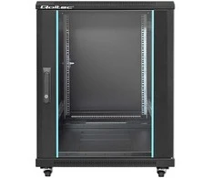 QOLTEC 54518 19 colių RACK spintelė / 15U / 600 x 600 x 855 / Plieninis korpusas