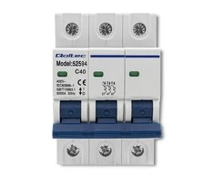 QOLTEC 52594 Viršsrovių grandinės pertraukiklis C40 / Saugiklis / AC / 40A / 3P