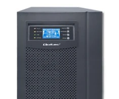 QOLTEC 53044 Qoltec Nepertraukiamas maitinimo šaltinis On-line 10KVA 8kW LCD USB