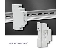 QOLTEC 50916 DIN bėgio maitinimo šaltinis 15W 12V 1.25A Pilka