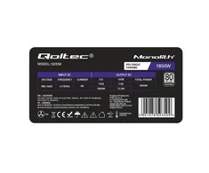 QOLTEC 50350 MAITINIMO 1850 W PCI-E 80 Plus Platinum Gaming Miner