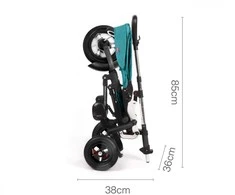 Sulankstomas triratukas QPlay Rito Rubber