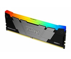 Vidinė atmintis (RAM) KINGSTON 32GB 3200MT/s DDR4 CL16 DIMM Kit of 2 1Gx8 FURY Renegade RGB