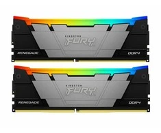 RAM Kingston KF436C18RB2AK2/64 64GB 3600MT/s DDR4 CL18 DIMM (2 komplektas) FURY Renegade RGB | Kingstonas