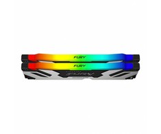 RAM Kingston KF564C32RSAK2-64 64GB 6400MT/s DDR5 CL32 DIMM (2 komplektas) FURY Renegade RGB XMP | Kingstonas