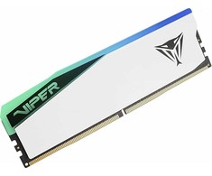 RAM Patriot Viper Elite RGB 32GB [1x32GB 5600MHz DDR5 CL38 DIMM] balta
