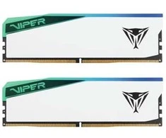 RAM Patriot Atmintis do PC DDR5 Viper Elite 5 RGB 96GB/6000(2x48GB) CL42 Balta