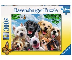 Ravensburger Dėlionė 300 vnt. - Laimingi šunys
