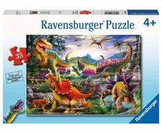 Ravensburger Dėlionė 35 vnt. -  Dinozaurai