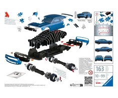 Ravensburger 3D Dėlionė 163 vnt. - Dodge Challenger Hellcat automobilis