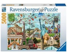 Ravensburger Dėlionė 5000 vnt. - Didelis miestas