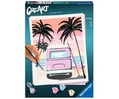 Ravensburger CreArt Camper dažymo puslapis 30x24cm