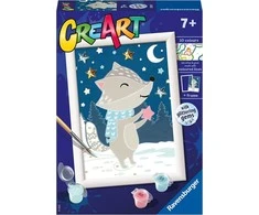 Ravensburger CreArt for Children: Barsukas tarp žvaigždžių