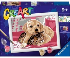Ravensburger Paint by Numbers Blanket Friends