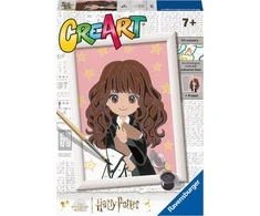 Ravensburger CreArt Harry Potter Hermione tapybos pagal skaičius + rėmelis