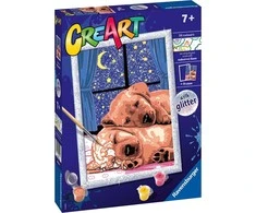 „Ravensburger Paint by Numbers“ Miegokite gerai!