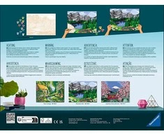 Ravensburger Tapyba pagal skaičius CreArt Mountain View 20155 40x30cm