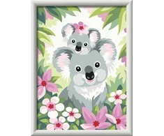 Ravensburger CreArt spalvinimo knygelė vaikams Mielos koalos
